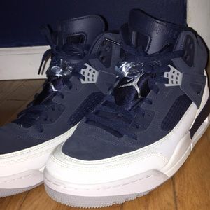 Jordan Spizike MIDNIGHT NAVY/METALIC GREY